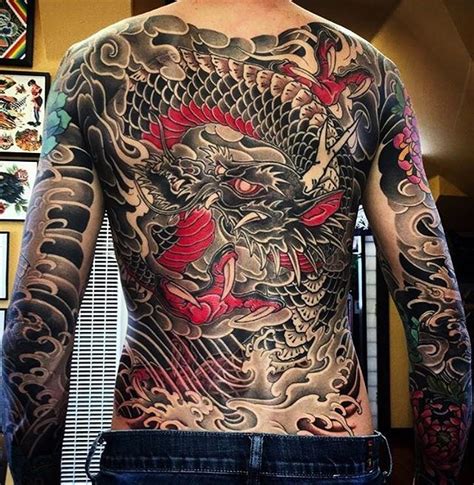 tatuajes yakuza espalda|Tatuaje Yakuza (82 fotos)